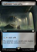 Image for Darkwater Catacombs (Extended Art) (Surge Foil) (1020) (PIP) - Magic: The Gathering