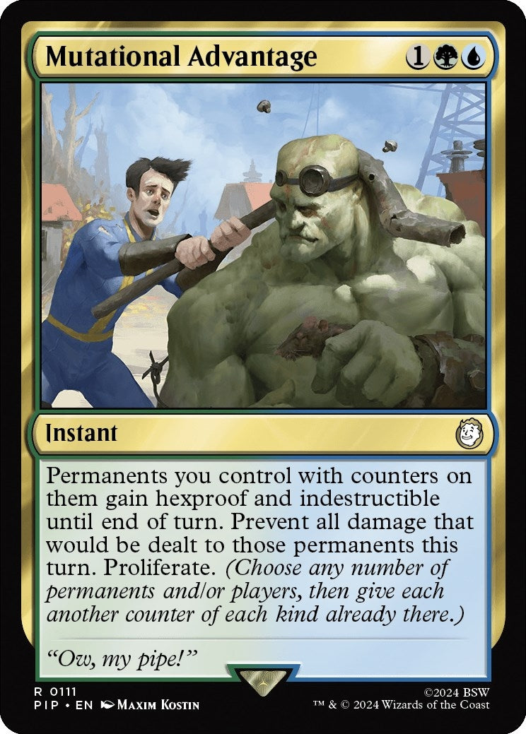 Image for Mutational Advantage (111) (PIP) - Magic: The Gathering