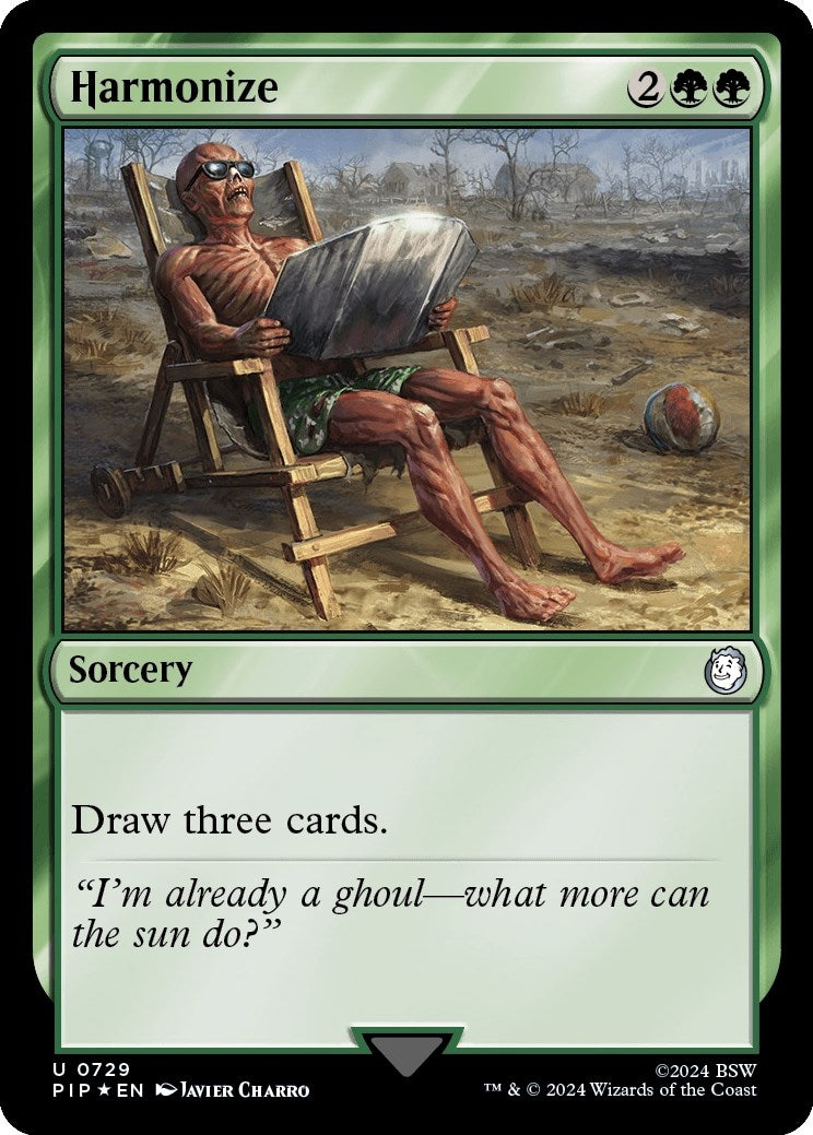 Image for Harmonize (Surge Foil) (729) (PIP) - Magic: The Gathering