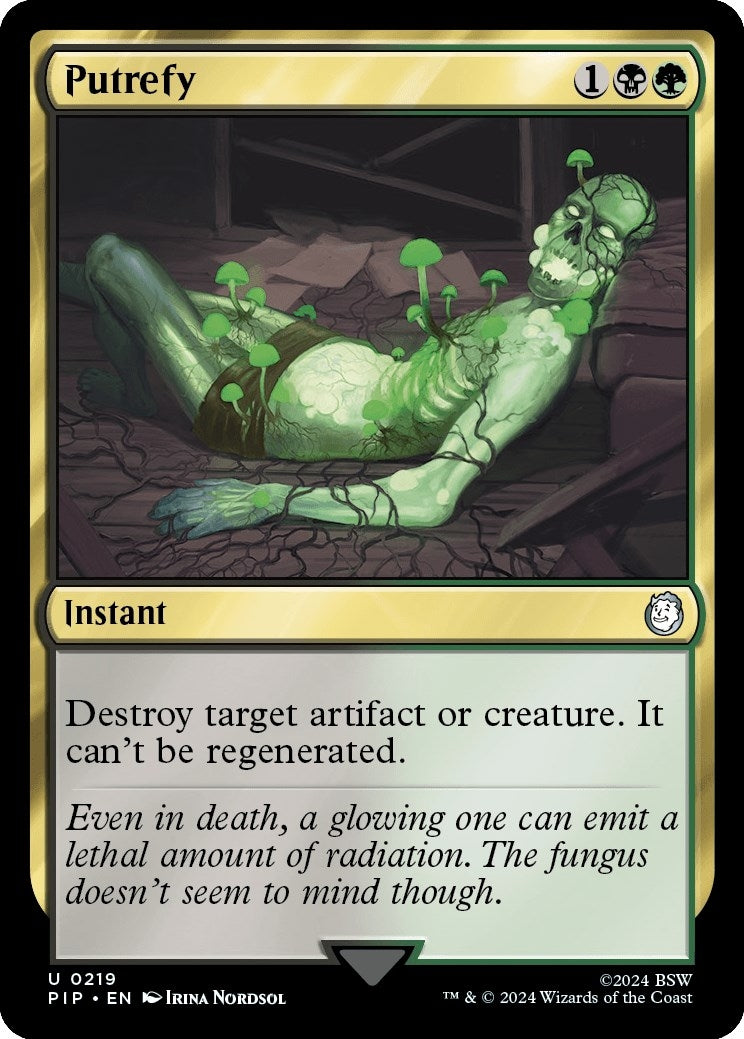 Image for Putrefy (219) (PIP) - Magic: The Gathering