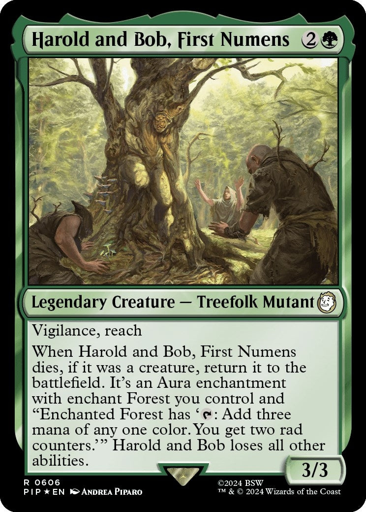 Image for Harold and Bob, First Numens (Surge Foil) (606) (PIP) - Magic: The Gathering