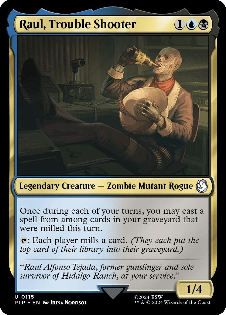 Image for Raul, Trouble Shooter (115) (PIP) - Magic: The Gathering