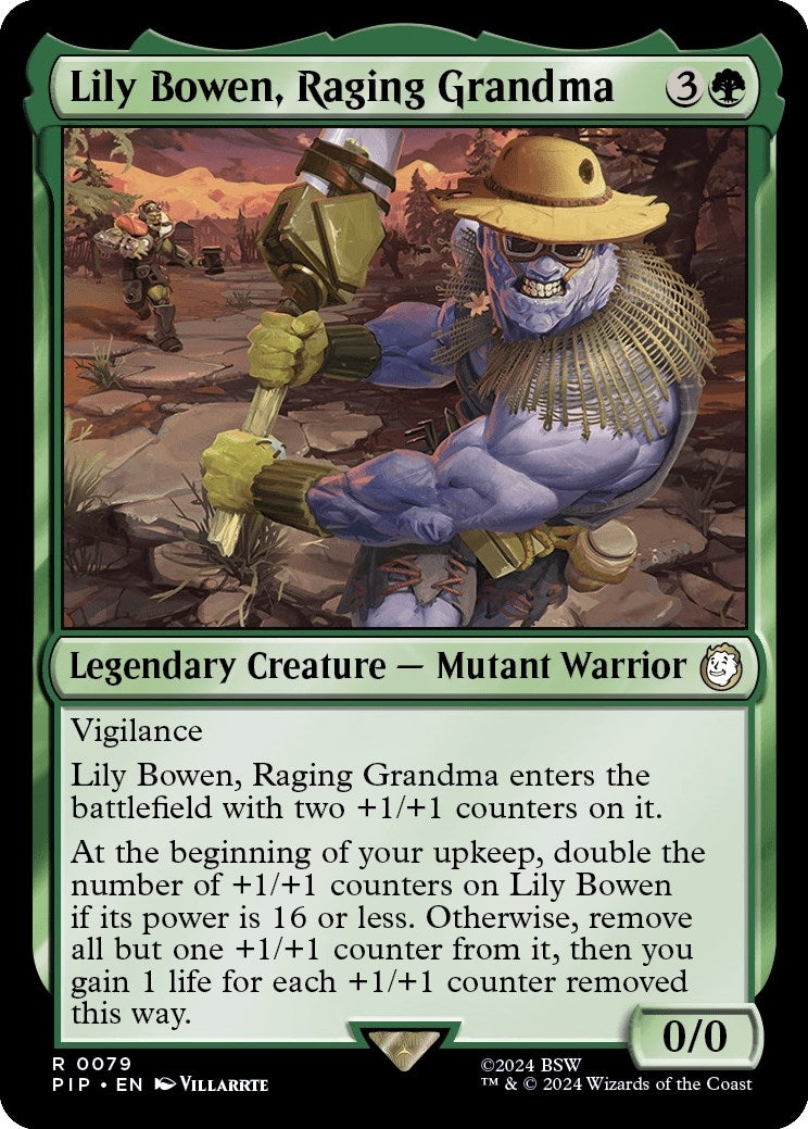 Image for Lily Bowen, Raging Grandma (79) (PIP) - Magic: The Gathering