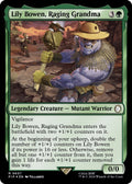 Image for Lily Bowen, Raging Grandma (Surge Foil) (607) (PIP) - Magic: The Gathering