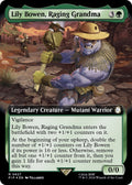 Image for Lily Bowen, Raging Grandma (Extended Art) (Surge Foil) (927) (PIP) - Magic: The Gathering
