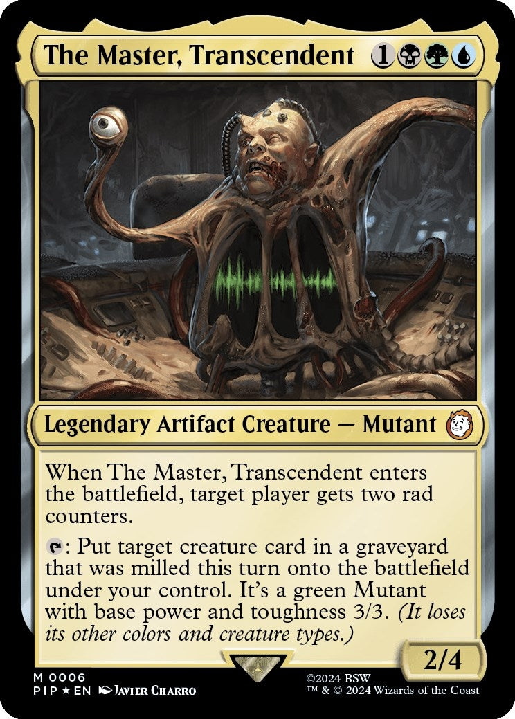 Image for The Master, Transcendent (6) (PIP) - Magic: The Gathering
