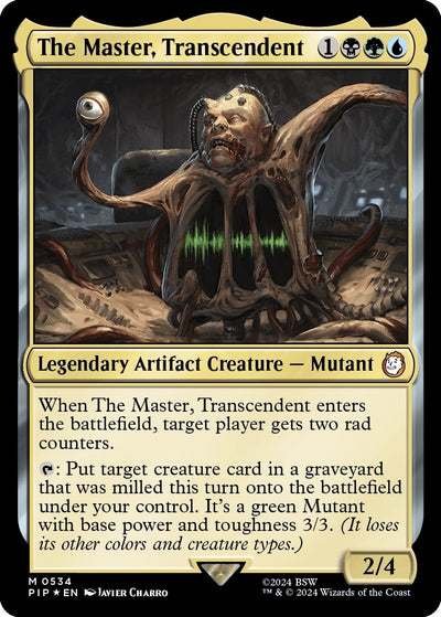 The Master, Transcendent (Surge Foil) (534) (PIP)
