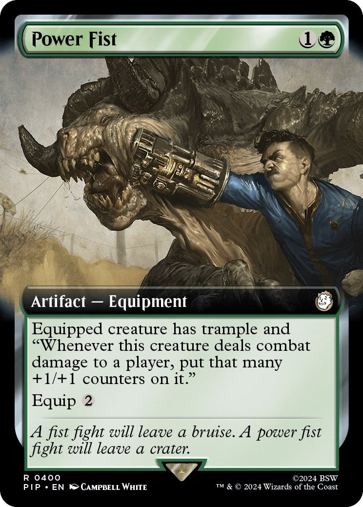 Image for Power Fist (Extended Art) (400) (PIP) - Magic: The Gathering