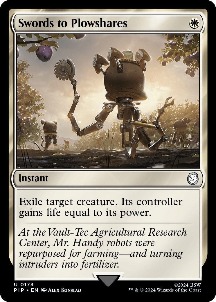 Image for Swords to Plowshares (173) (PIP) - Magic: The Gathering