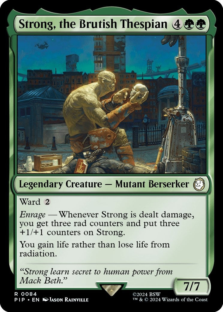 Image for Strong, the Brutish Thespian (84) (PIP) - Magic: The Gathering