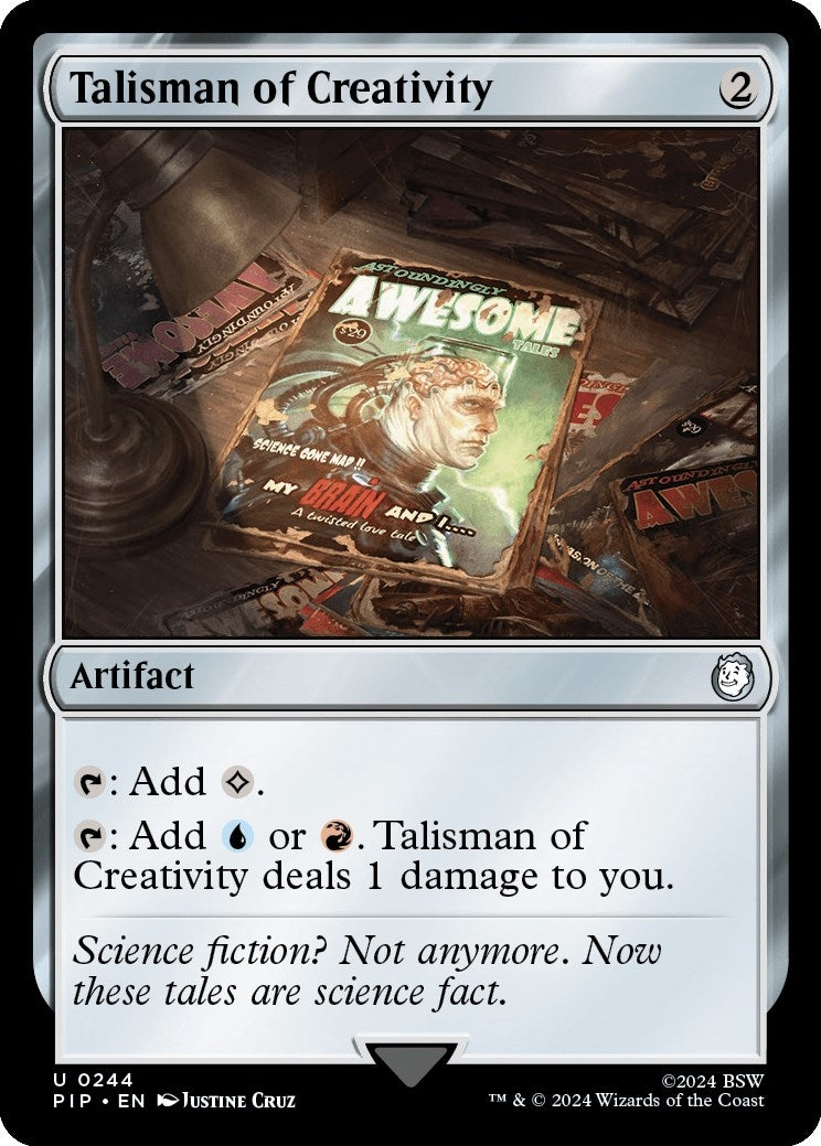 Image for Talisman of Creativity (244) (PIP) - Magic: The Gathering