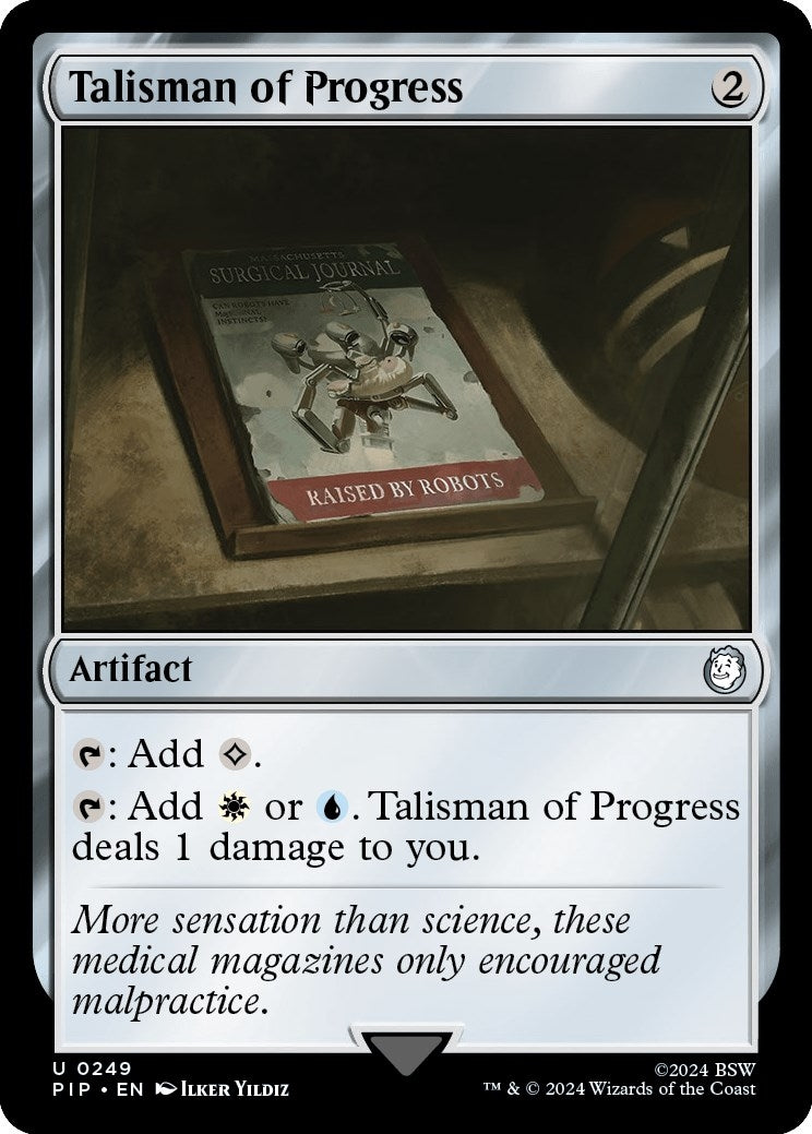 Image for Talisman of Progress (249) (PIP) - Magic: The Gathering