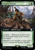 Image for Tireless Tracker (Extended Art) (Surge Foil) (1000) (PIP) - Magic: The Gathering