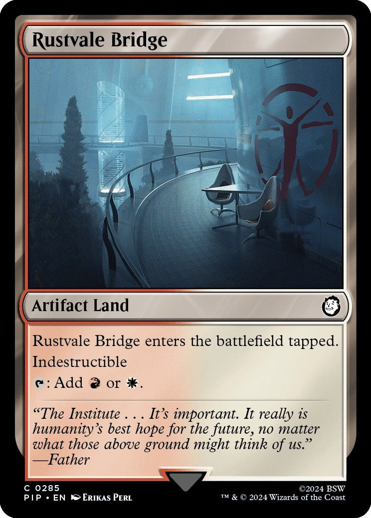 Image for Rustvale Bridge (285) (PIP) - Magic: The Gathering