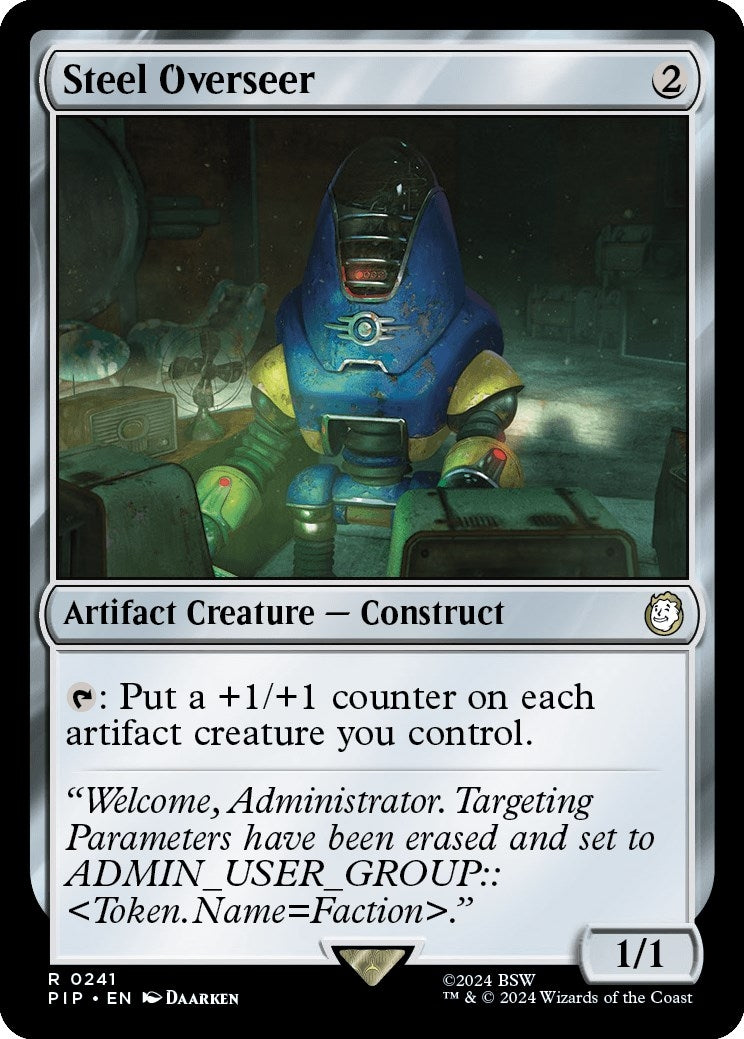 Image for Steel Overseer (241) (PIP) - Magic: The Gathering