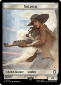Image for Soldier (0004) // Treasure (0019) Double-Sided Token (4 // 19) (PIP) - Magic: The Gathering