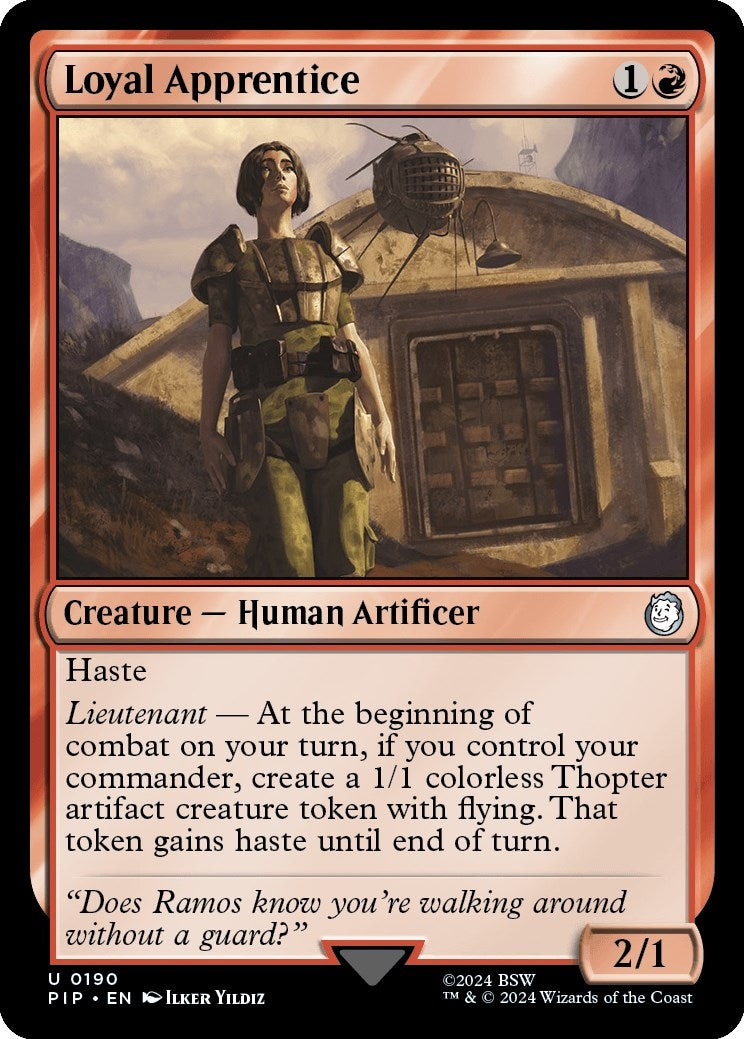 Image for Loyal Apprentice (190) (PIP) - Magic: The Gathering