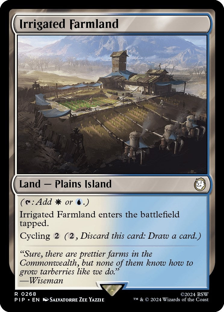 Image for Irrigated Farmland (268) (PIP) - Magic: The Gathering