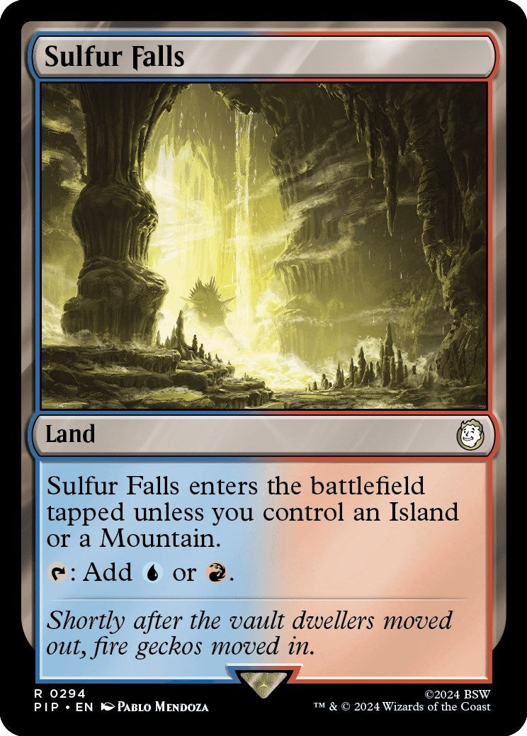 Image for Sulfur Falls (294) (PIP) - Magic: The Gathering