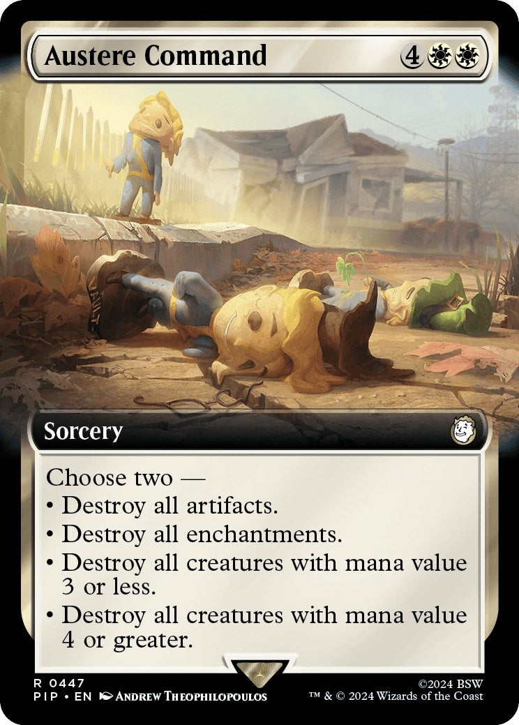 Image for Austere Command (Extended Art) (447) (PIP) - Magic: The Gathering