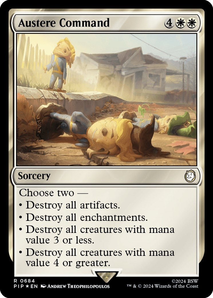Image for Austere Command (Surge Foil) (684) (PIP) - Magic: The Gathering