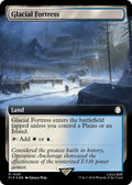 Image for Glacial Fortress (Extended Art) (Surge Foil) (1025) (PIP) - Magic: The Gathering