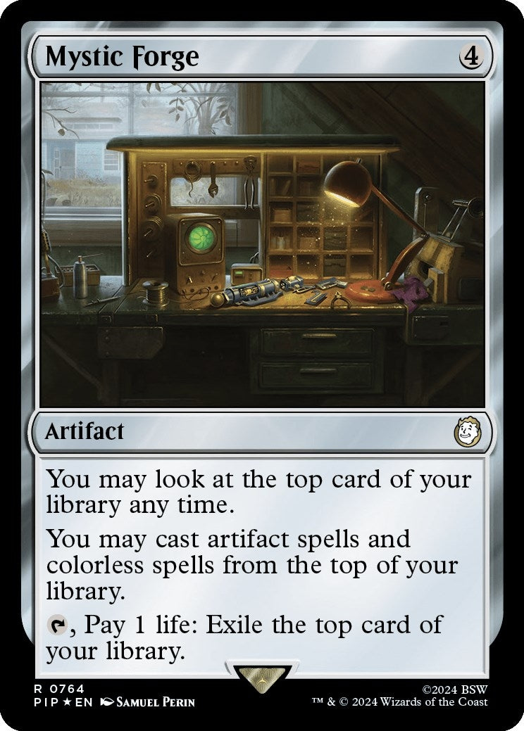 Image for Mystic Forge (Surge Foil) (764) (PIP) - Magic: The Gathering