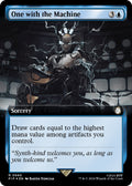Image for One with the Machine (Extended Art) (Surge Foil) (990) (PIP) - Magic: The Gathering