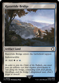 Image for Razortide Bridge (Surge Foil) (809) (PIP) - Magic: The Gathering