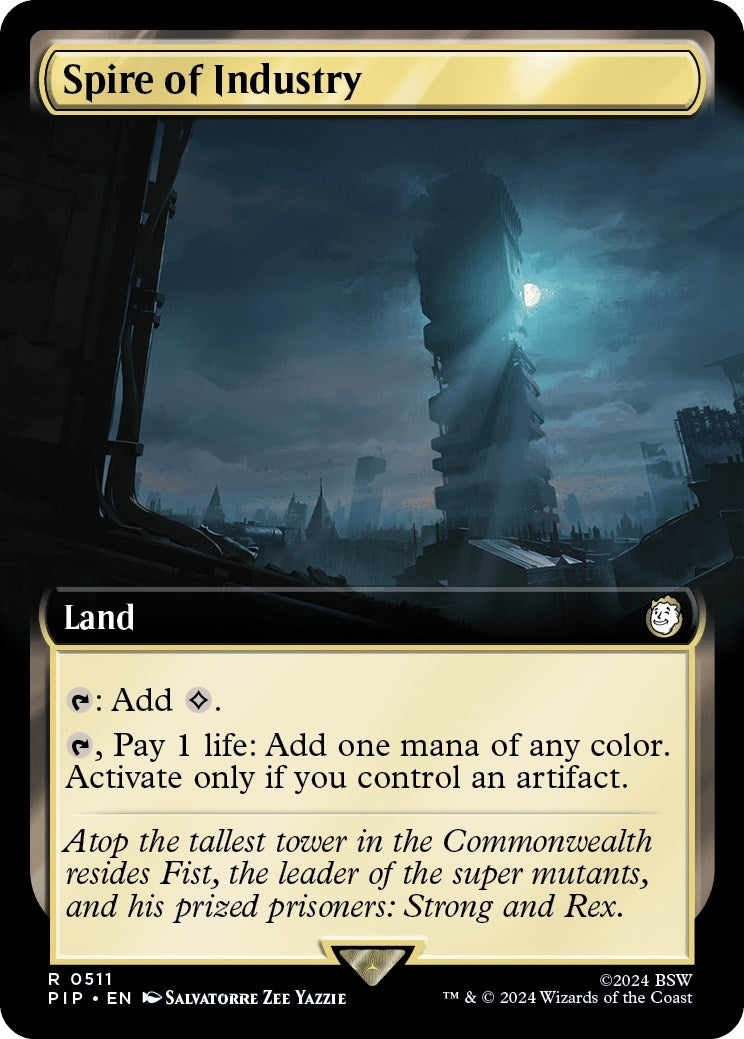 Image for Spire of Industry (Extended Art) (511) (PIP) - Magic: The Gathering