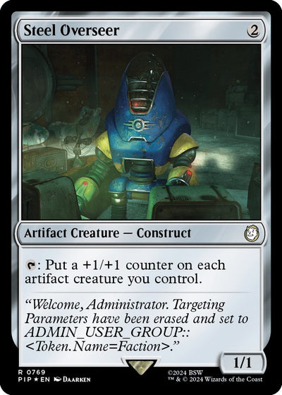 Steel Overseer (Surge Foil) (769) (PIP)