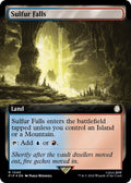 Image for Sulfur Falls (Extended Art) (Surge Foil) (1040) (PIP) - Magic: The Gathering