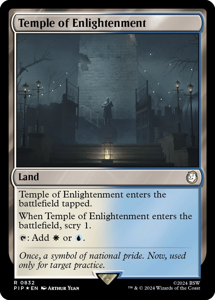 Image for Temple of Enlightenment (Surge Foil) (832) (PIP) - Magic: The Gathering