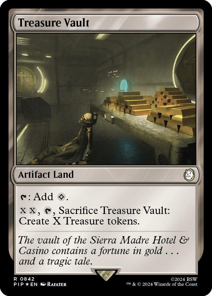 Image for Treasure Vault (Surge Foil) (842) (PIP) - Magic: The Gathering