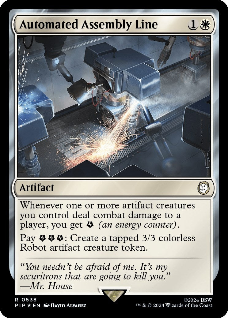 Image for Automated Assembly Line (Surge Foil) (538) (PIP) - Magic: The Gathering