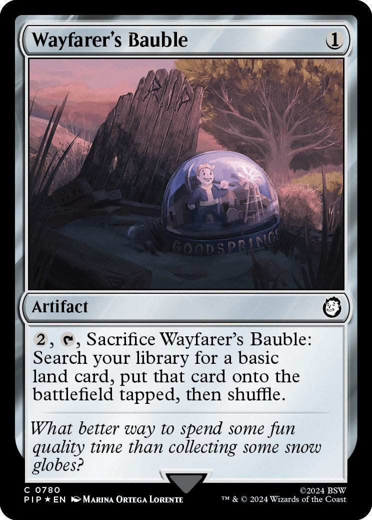 Image for Wayfarer's Bauble (Surge Foil) (780) (PIP) - Magic: The Gathering