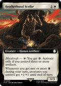 Image for Brotherhood Scribe (Extended Art) (365) (PIP) - Magic: The Gathering