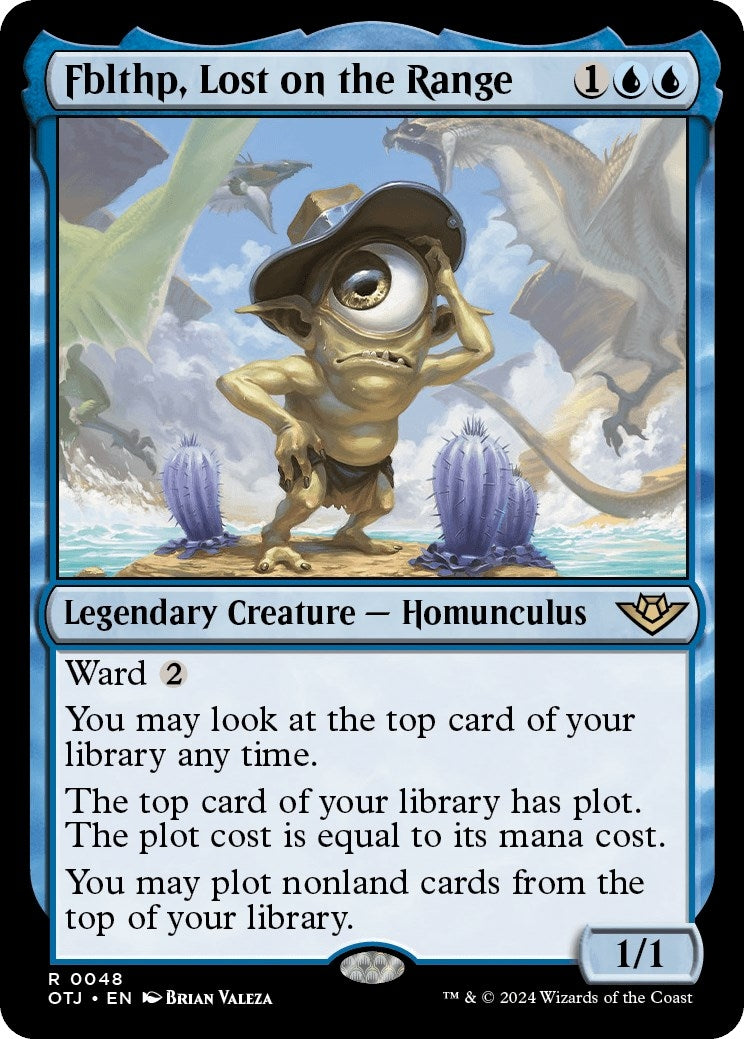 Image for Fblthp, Lost on the Range (48) (OTJ) - Magic: The Gathering