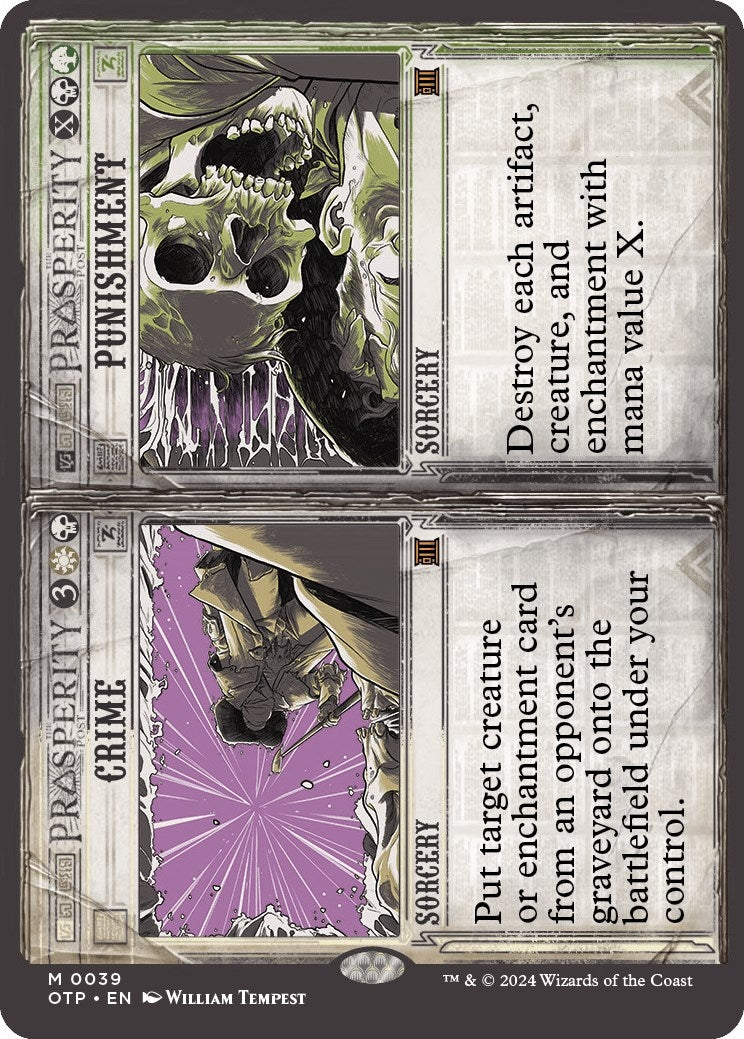Image for Crime // Punishment (39) (OTP) - Magic: The Gathering