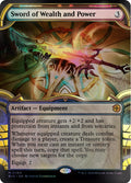 Image for Sword of Wealth and Power (Showcase) (Raised Foil) (64) (BIG) - Magic: The Gathering