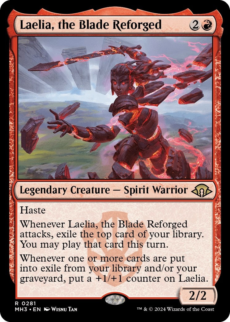 Image for Laelia, the Blade Reforged (281) (MH3) - Magic: The Gathering
