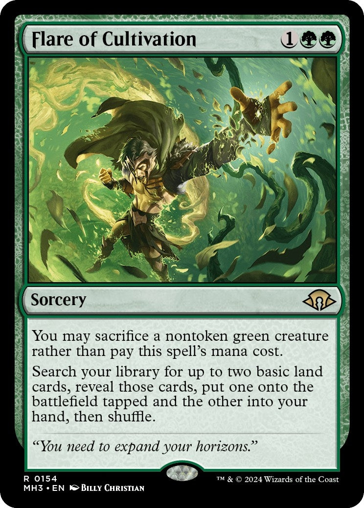 Image for Flare of Cultivation (154) (MH3) - Magic: The Gathering