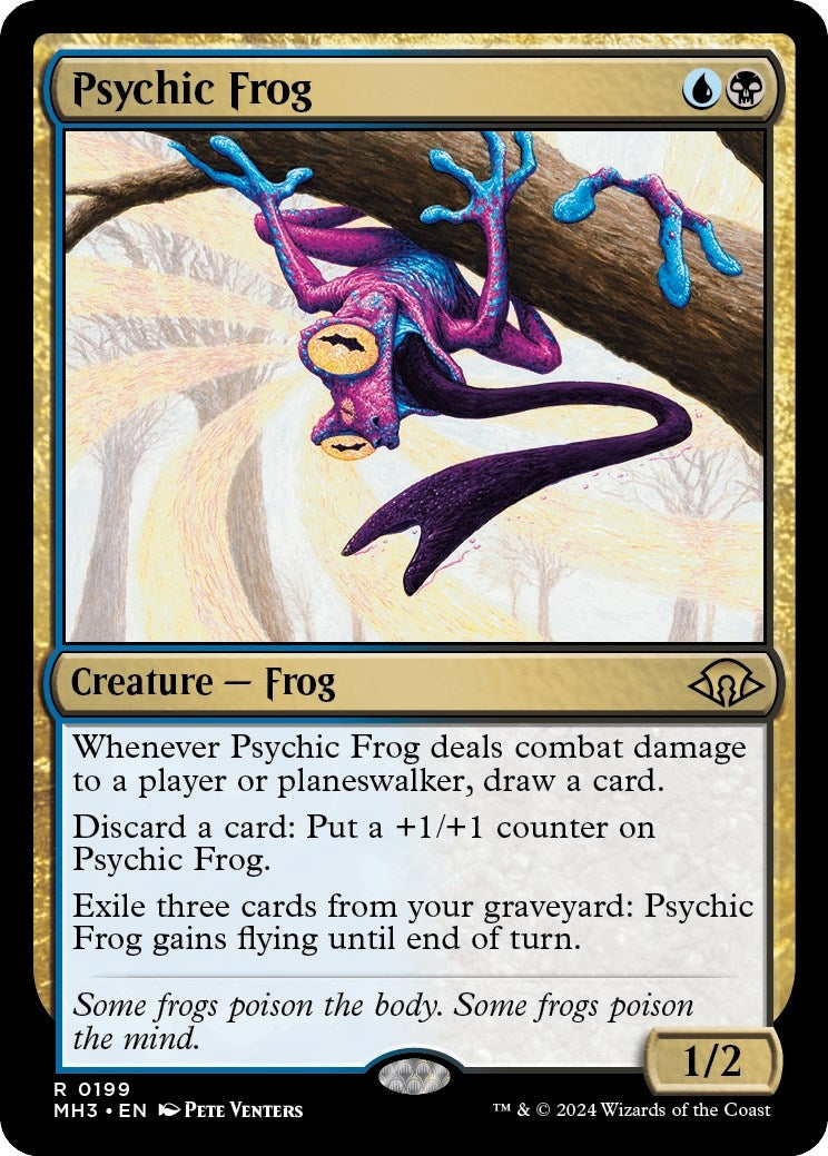 Image for Psychic Frog (199) (MH3) - Magic: The Gathering
