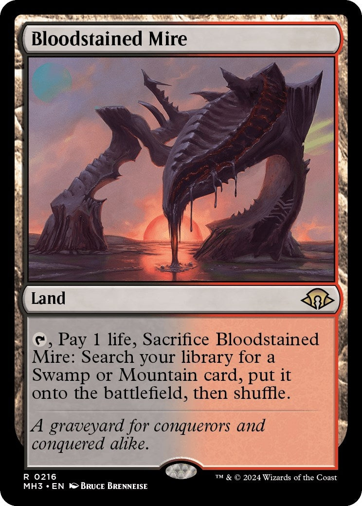 Image for Bloodstained Mire (216) (MH3) - Magic: The Gathering
