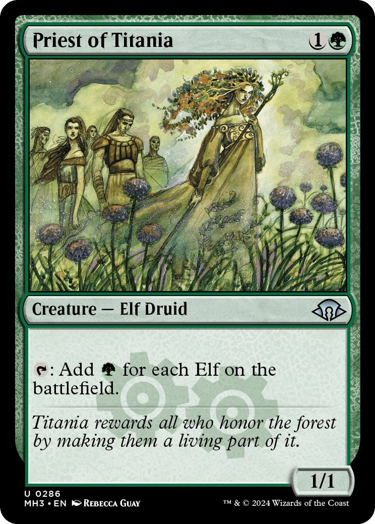 Image for Priest of Titania (286) (MH3) - Magic: The Gathering