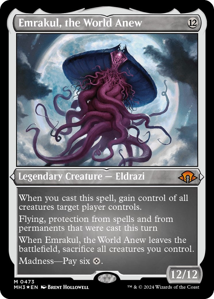 Image for Emrakul, the World Anew (Foil Etched) (473) (MH3) - Magic: The Gathering
