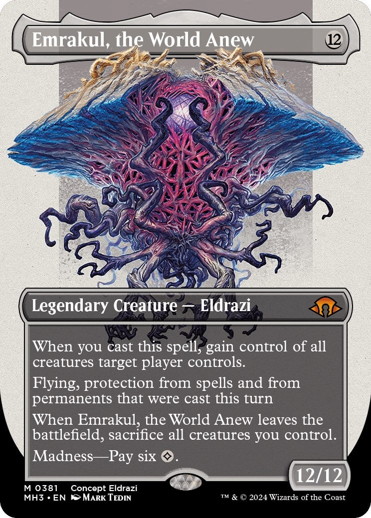 Image for Emrakul, the World Anew (Borderless) (381) (MH3) - Magic: The Gathering