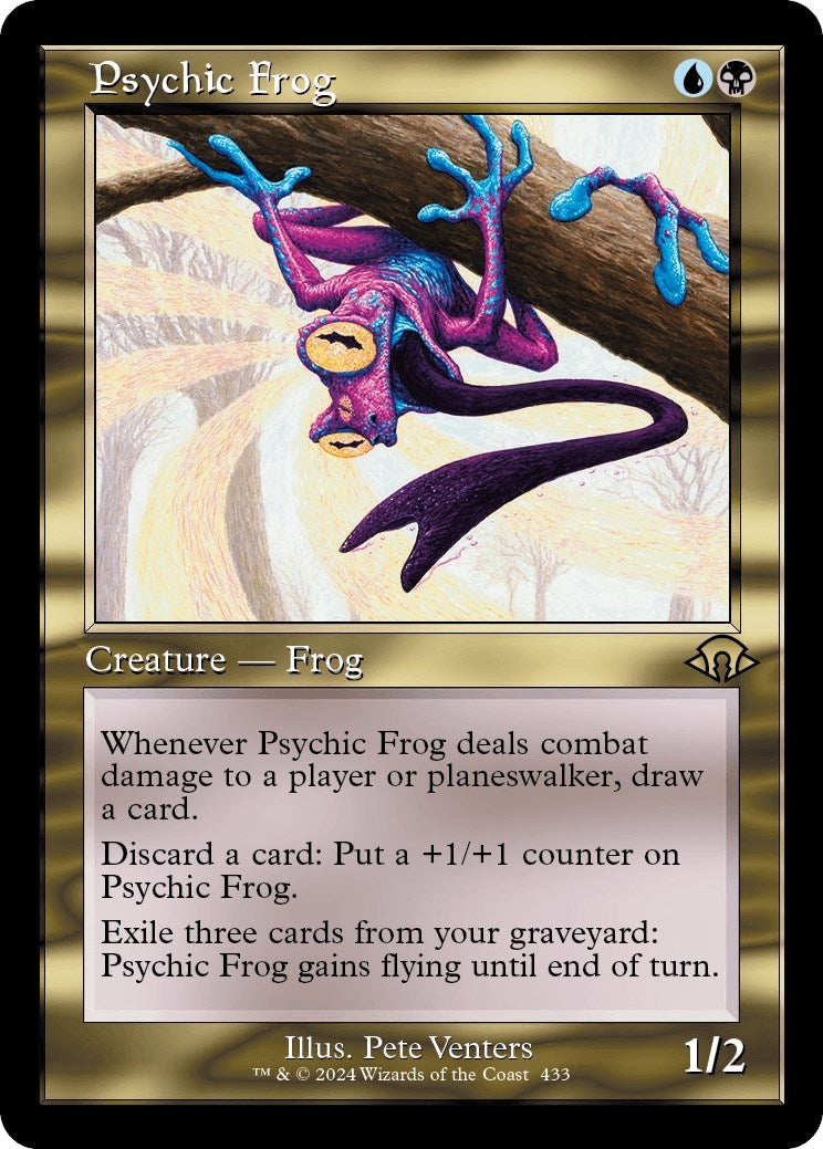 Image for Psychic Frog (Retro Frame) (433) (MH3) - Magic: The Gathering