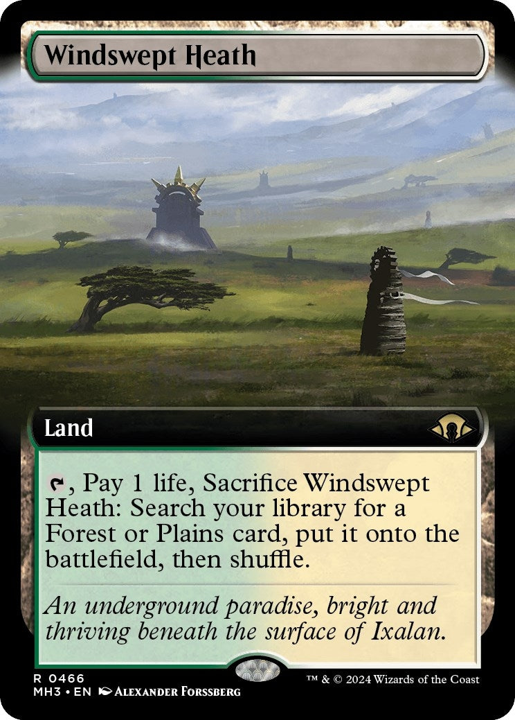 Image for Windswept Heath (Extended Art) (466) (MH3) - Magic: The Gathering