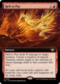 Image for Hell to Pay (Extended Art) (332) (OTJ) - Magic: The Gathering